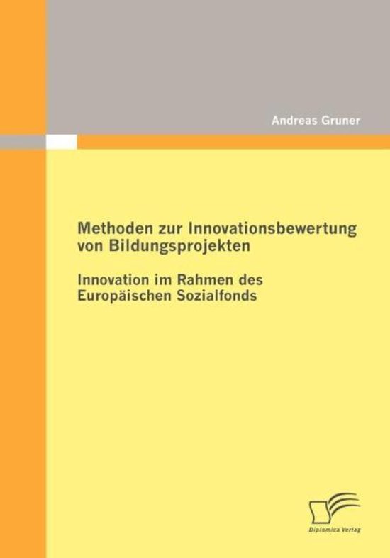 Methoden zur Innovationsbewertung von Bildungsprojekten: Inn ... - cover