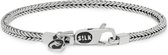 SILK Jewellery - Zilveren Armband - Chevron - 150.18 - Maat 18