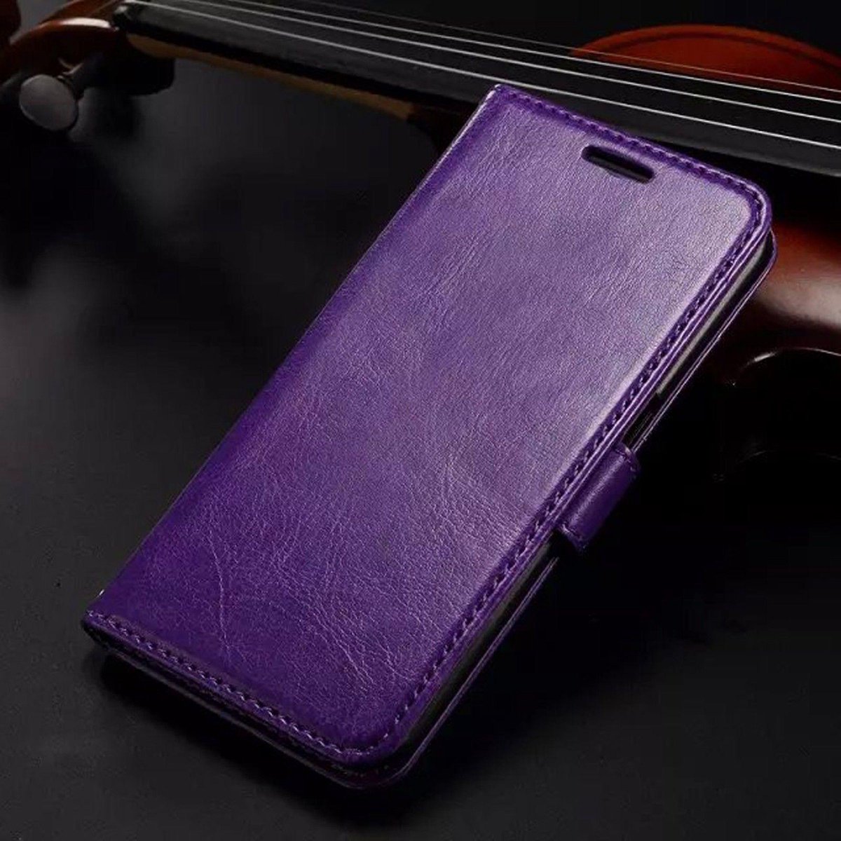 KDS Wallet Case Samsung Galaxy Ace 3 S7270 S7272 Paars