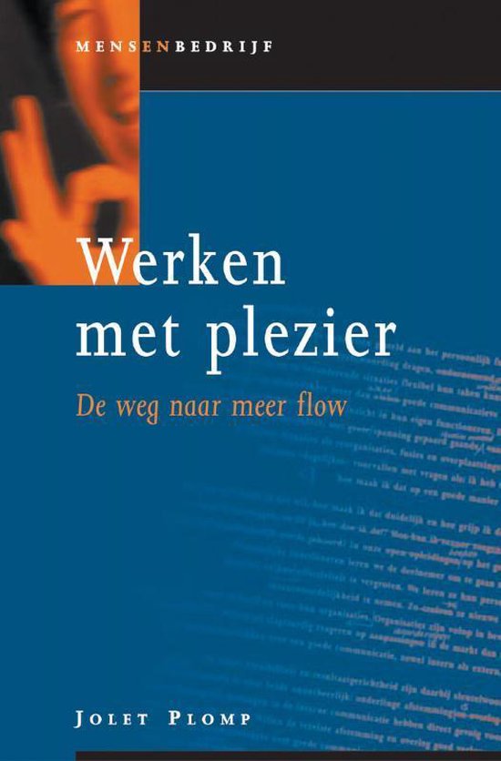 Cover van het boek 'Werken met plezier' van Jolet Plomp