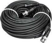 Indexa VKZ20 coax-kabel BNC 20 m Zwart
