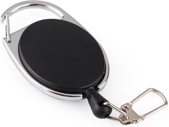 INF Uitschuifbare Sleutelhanger Met Jojo-functie En Touwtje 62 Cm 1 Pack 7314280049240