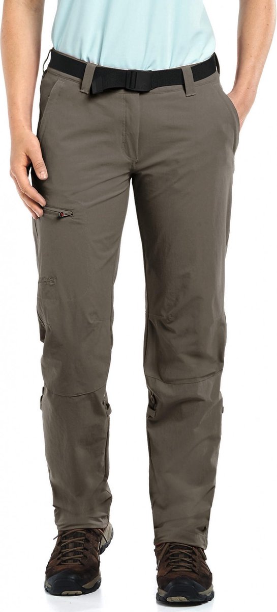 Maier Sports Lulaka lange broek Dames -lang Bruin