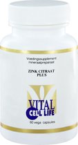 Vital Cell Life Zink Citraat Plus 60 vegicaps