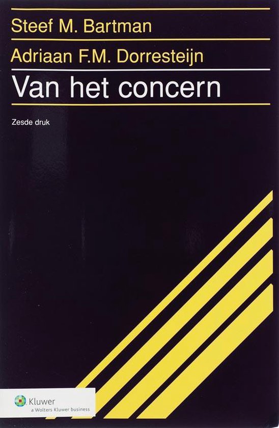 Van het concern - cover