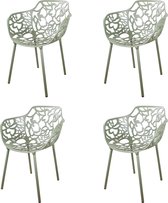 DS4U Cast Magnolia Stoel - Set van 8 - Avocado