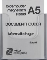 Folderhouder magnetisch A5 (staand)