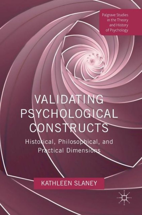 Validating Psychological Constructs - cover