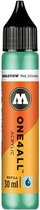 Molotow ONE4ALL™ - 30ml Groenblauwe navul Inkt op acrylbasis