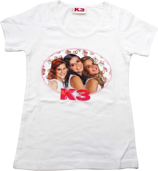 Leesbaarheid Renaissance raken T-shirt K3 wit | bol.com