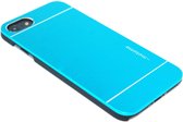 Aluminium hoesje blauw iPhone SE (2022/ 2020)/ 8/ 7