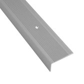 Profilé d'escalier en aluminium 42 x 21 x 1000 mm - 1 pièce
