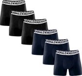 Muchachomalo - Heren Boxershort 6-pack Zwart/Navy - M