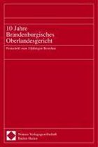 10 Jahre Brandenburgisches Oberlandesgericht