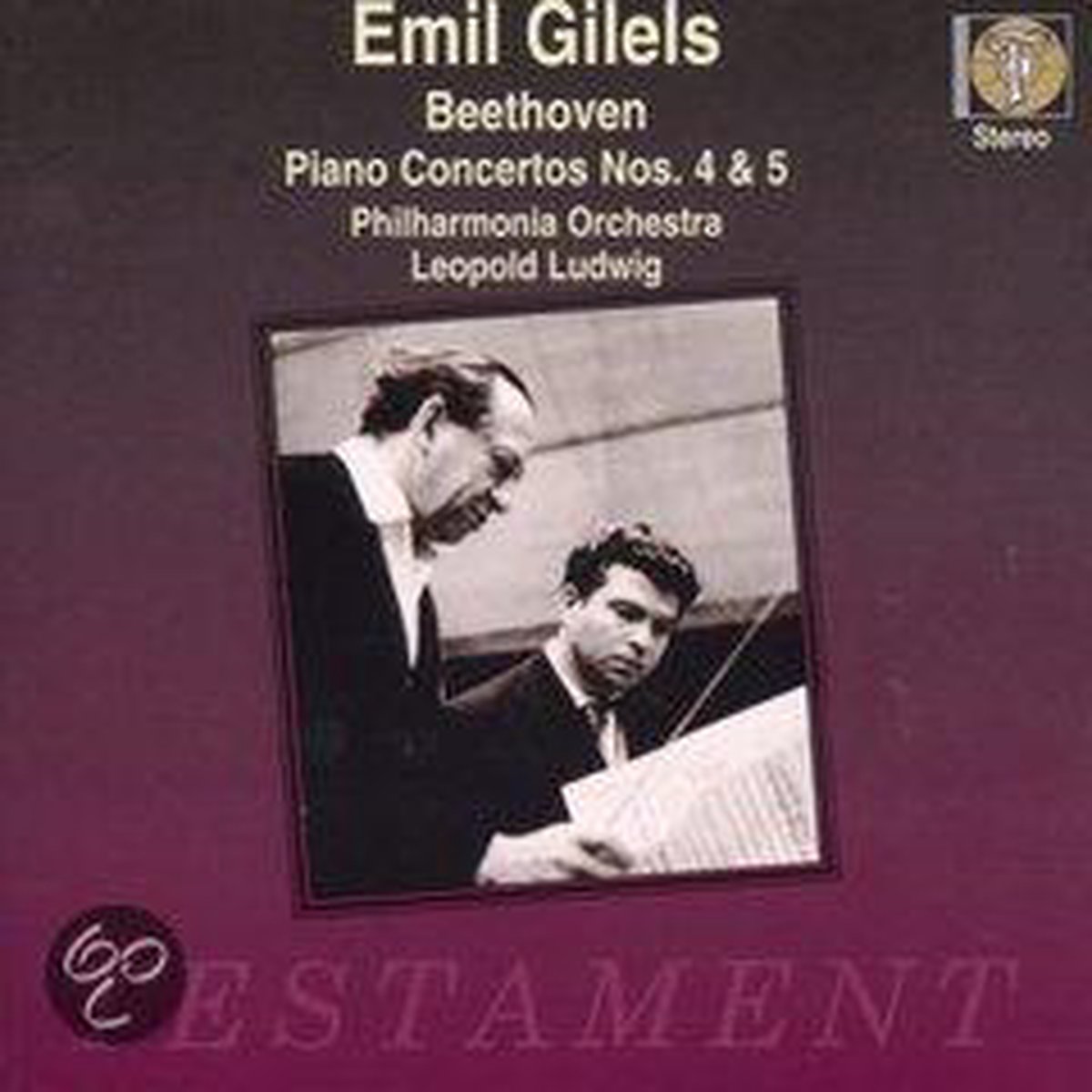Beethoven: Piano Concertos no 4 & 5 / Gilels, Ludwig