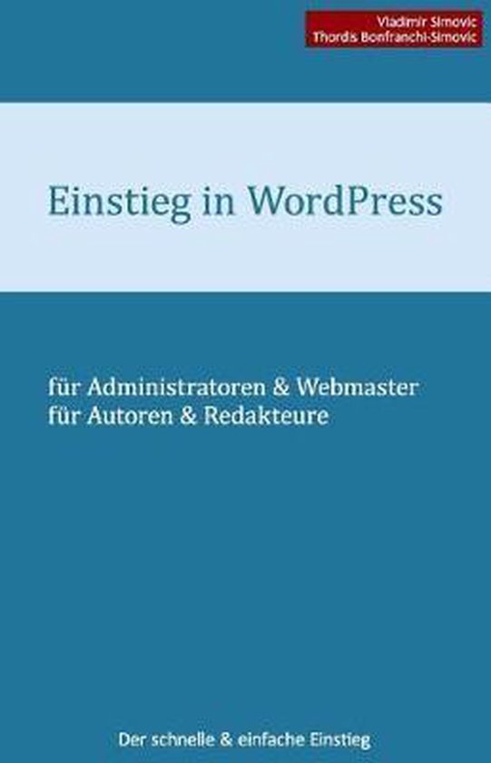 Einstieg in Wordpress 4.2 - cover