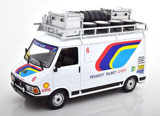 Miniature IXO 1/43 - Citroën C35 Talbot Sport Assistance 1981 - RAC369X Neuve