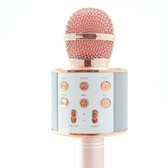 Draadloze Bluetooth Karaoke Microfoon HIFI - WS-858 - Rose Goud