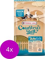 Versele-Laga Country`s Best Duck 1 & 2 Crumble Waterfowl - Nourriture pour volaille - 4 x 5 kg à partir de 0 semaines