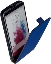 LG Joy Leder Flip Case hoesje Blauw