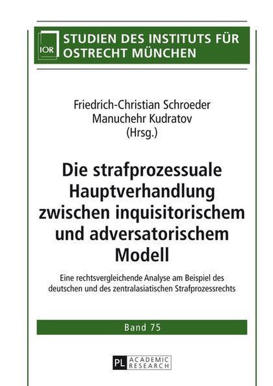 Studien des Instituts fuer Ostrecht Muenchen 75 - Die strafp ... - cover