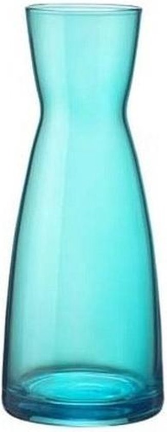 enthousiast Mechanica moeder Turquoise zandloper vaas glas 20 cm | bol.com