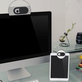 Webcam Cover |Zowel voor Laptop als voor Smartphones |Camera Privacy Bescherming | 1 Pack Zwart