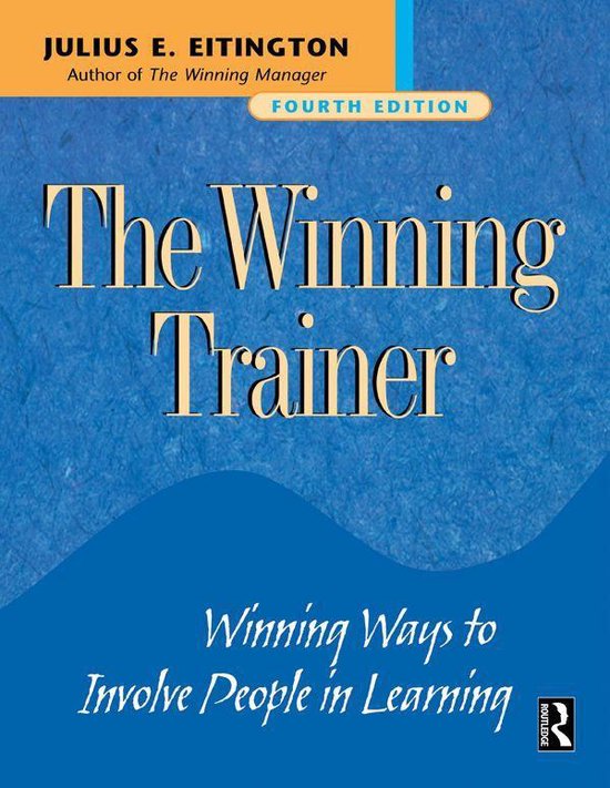 The Winning Trainer - cover