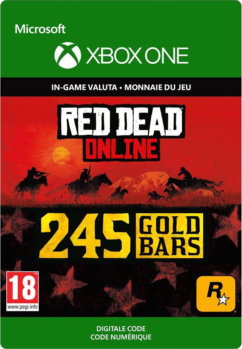 Red Dead Redemption 2: 245 Gold Bars - Xbox One Download