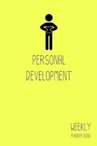 Personal Development Weekly Planner Book