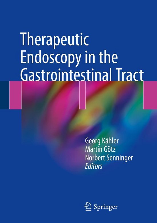 Therapeutic Endoscopy in the Gastrointestinal Tract - cover