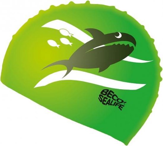 nogmaals Omgeving kwaliteit Groene badmuts voor kinderen met vissen | bol.com