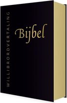 Bijbel (Willibrordvertaling) in leer met goudsnee, rits en koker (zwart)