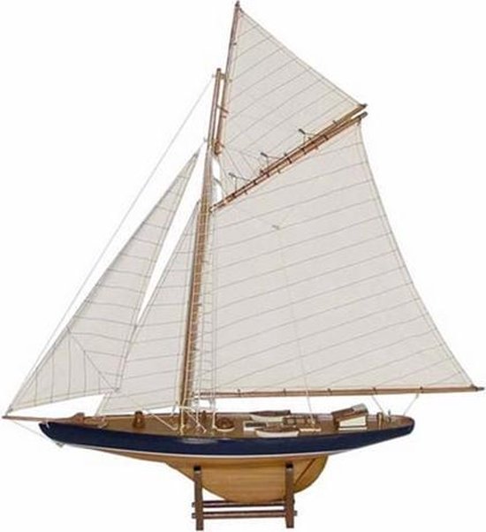 AMERICA'S CUP Voilier 80 cm - Maquette bateau en bois | bol