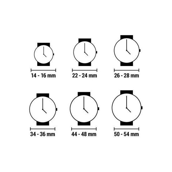 Time Force Horloge - Multi (kleur kast) - Multi bandje - 37 mm