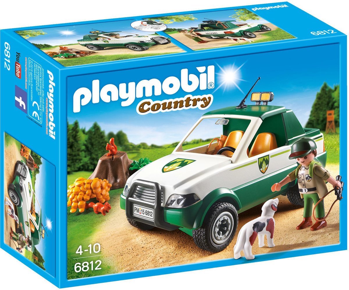 Playmobil Terreinwagen met boswachter - 6812