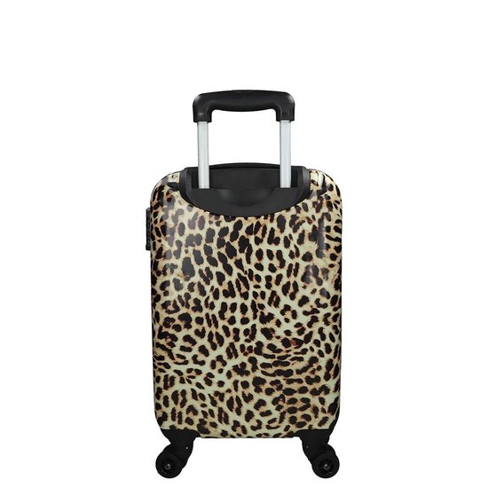 Saxoline handbagage met modieuze leopard print. S | bol.com