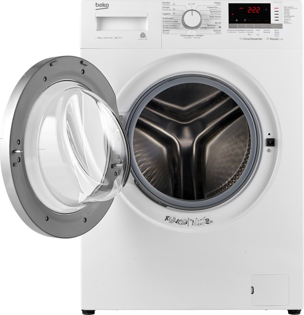 Verdikken voorbeeld vasthoudend Beko WTV8712BLS - Wasmachine | bol.com