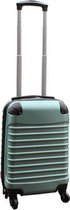 Valise de voyage légère en ABS Travelerz avec serrure à combinaison verte 27 litres (228)