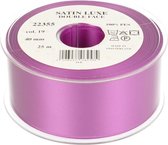 SATIN LUXE [ SATIJN LINT ] PAARS 40MM 25METER - 0019