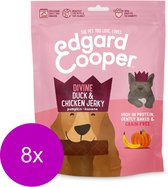 Edgard & Cooper Eend & Kip Jerky - Hondensnack - 8 x 150g