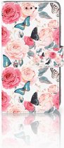 Book Case iPhoneXR Butterfly Roses