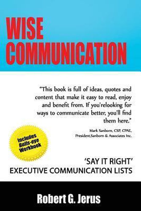 Wise Communication - cover