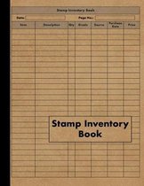 Stamp Inventory Book