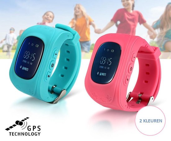 heerser Respect Vet GPS horloge kind - Kinderhorloge - GPS - tracker - Roze | bol.com