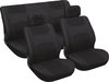 Carpoint Stoelhoesset Autostoel Bekleding 6 Delig Universeel - Zwart