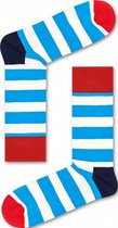 Happy Socks Stripe Sokken - Blauw - Maat 41-46