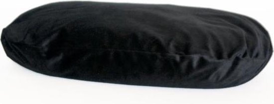 Comfort Kussen Hondenkussen Ovale Bonfire 77 x 50 cm - Zwart