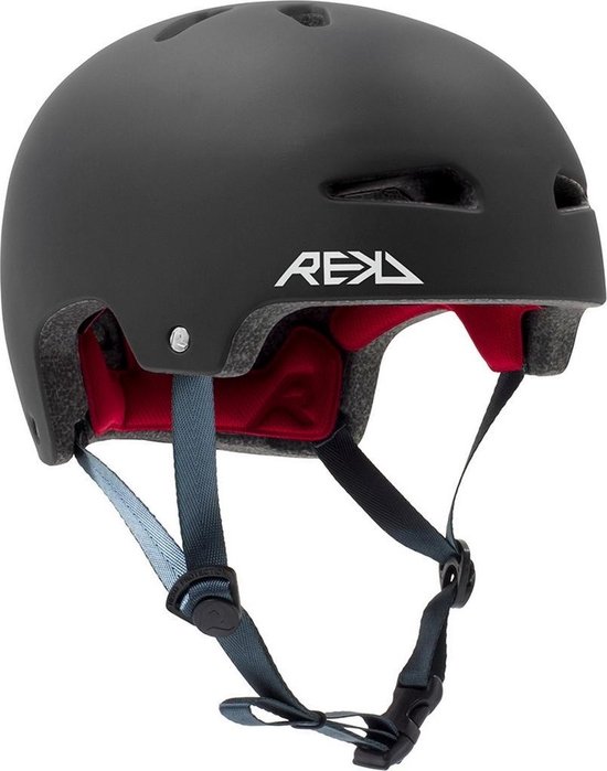 Rekd Ultralite Skatehelm - Mat Zwart - S/M - 53-56 cm