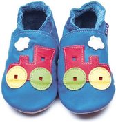 babyslofjes toot train blue maat 4XL (19 cm)